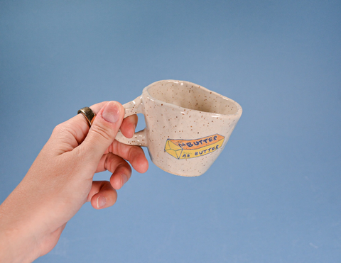 Butter Speckled Espresso Cup
