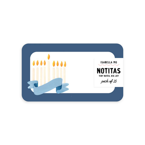 Menorah Notitas - Mini Notes