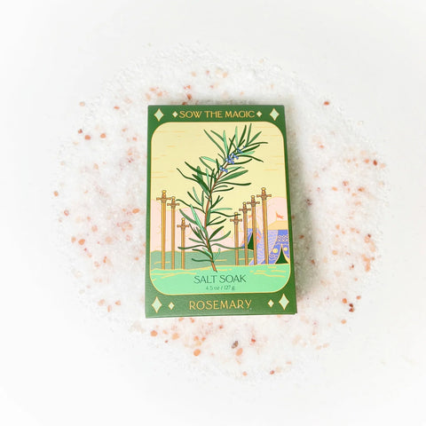 Rosemary Tarot Salt Soak