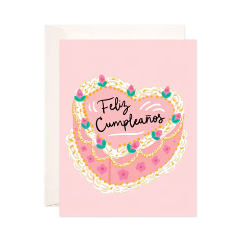 Vintage Cumpleaños Greeting Card