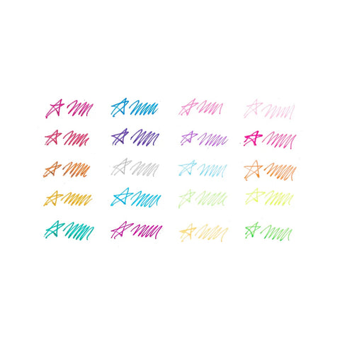 Mini Doodlers Fruity Scented Gel Pens- Set of 20