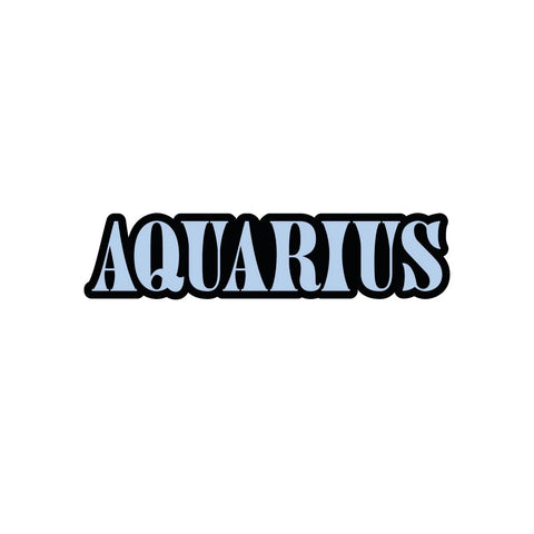 Aquarius Sticker