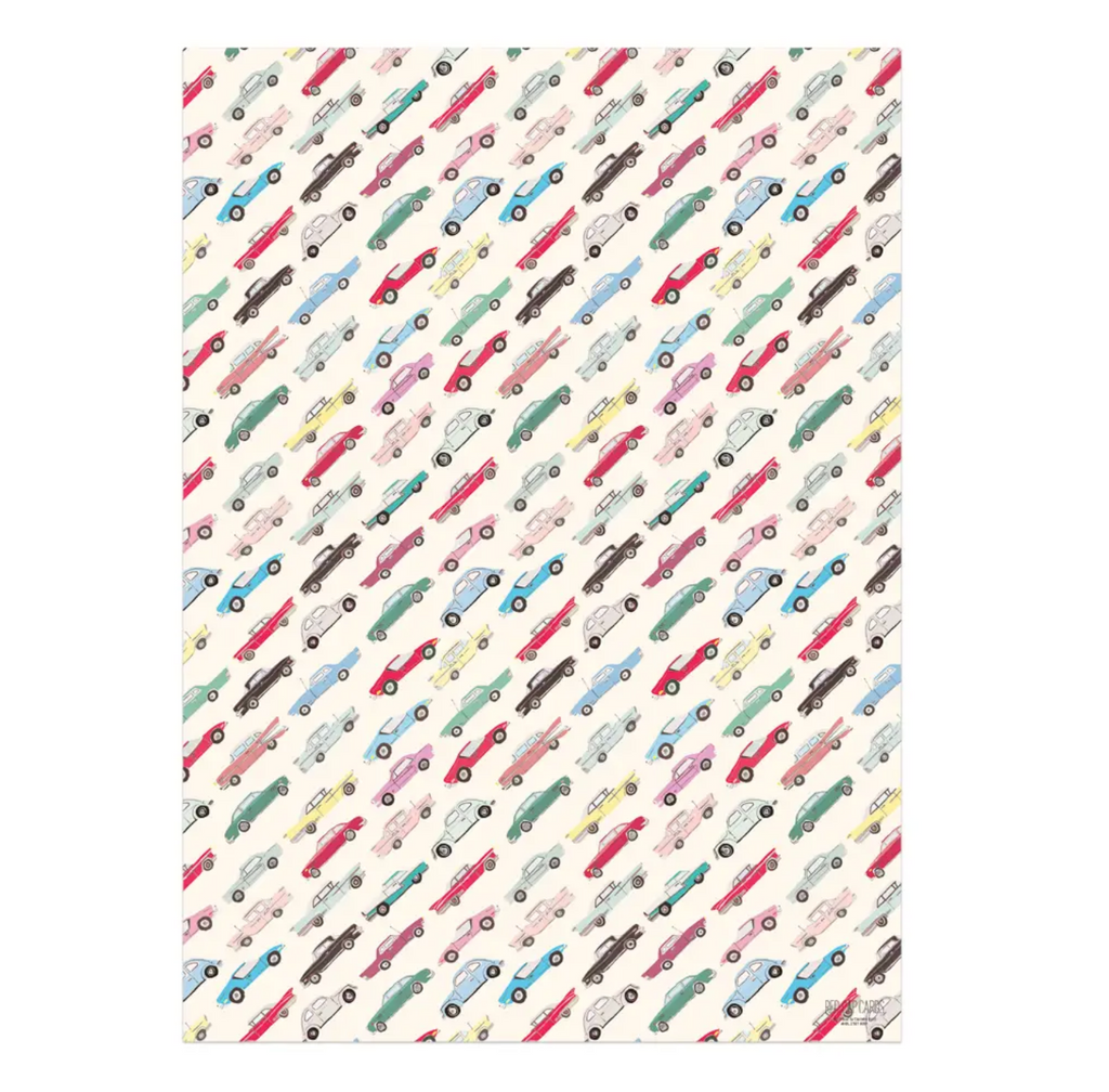 Cars Paper Gift Wrap