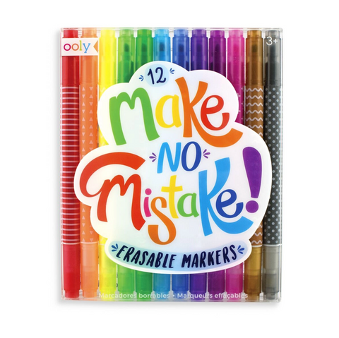 Make No Mistake Erasable Markers