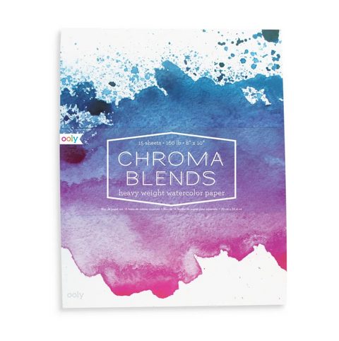 8" x 10" Chroma Blends Watercolor Pad