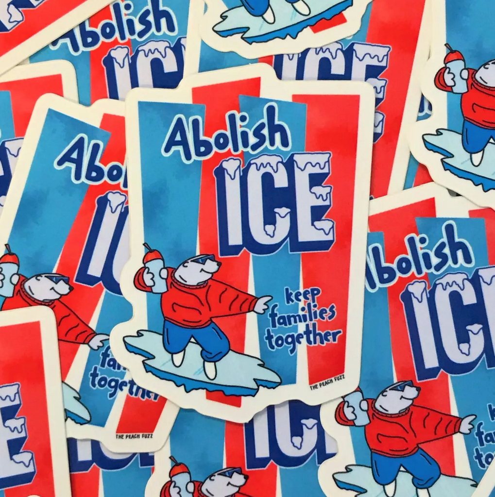 Abolish Ice Sticker