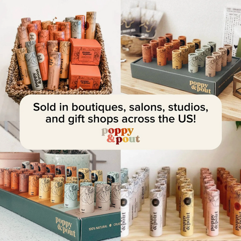 Lip Balm, Pomegranate Peach