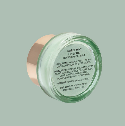 Lip Scrub, Sweet Mint