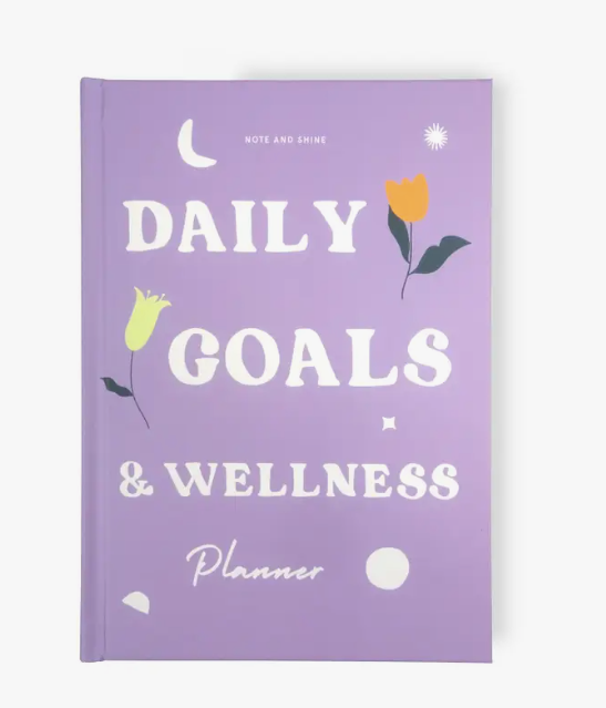 Daily Goals and Wellness Planner Hardcover