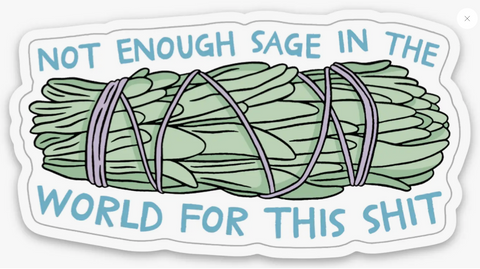 Sage Die Cut Sticker