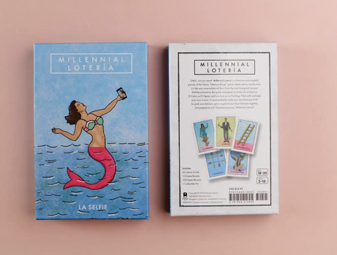 Millennial Loteria Board Game