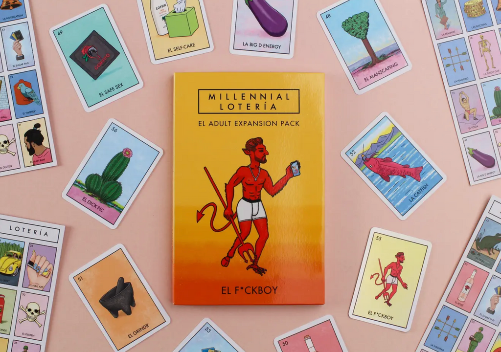 Millennial Loteria Board Game: El Adult Expansion Pack