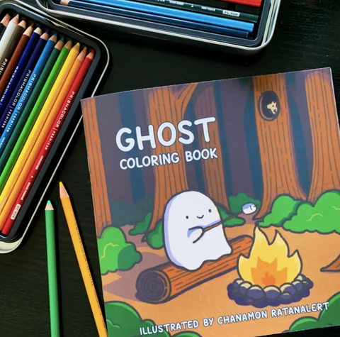 Ghost Coloring Book