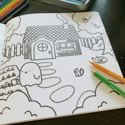 Ghost Coloring Book