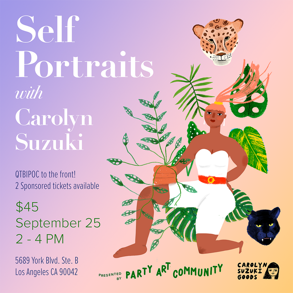 Make a Self-Portrait with Carolyn Suzuki