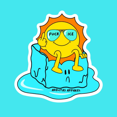 Fuck Ice Sticker